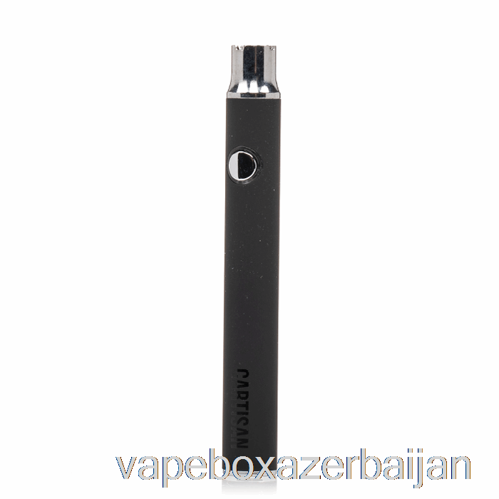 E-Juice Vape Cartisan Button VV 350 510 Battery Black